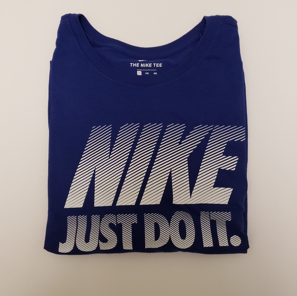 Nike Blue Just Do It Tee